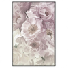 Led Wandbild Zarte Blumen Hochformat Produktvorschau Frontal