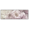 Led Wandbild Zarte Blumen Panorama Produktvorschau Frontal