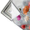 Led Wandbild Zarte Mohnblumen Im Wind Hochformat Materialvorschau