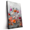 Led Wandbild Zarte Mohnblumen Im Wind Hochformat Produktvorschau Seitlich