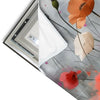 Led Wandbild Zarte Mohnblumen Im Wind Panorama Materialvorschau