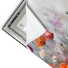 Led Wandbild Zarte Mohnblumen Im Wind Querformat Materialvorschau