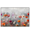 Led Wandbild Zarte Mohnblumen Im Wind Querformat Produktvorschau Frontal