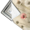 Led Wandbild Zarte Wildblumen In Pastelltoenen Hochformat Materialvorschau