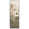 Led Wandbild Zarte Wildblumen In Pastelltoenen Schmal Produktvorschau Frontal