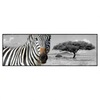 Led Wandbild Zebra In Afrika Panorama Produktvorschau Frontal