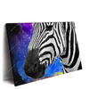 Led Wandbild Zebra Pop Art No 1 Querformat Produktvorschau Seitlich