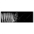 Led Wandbild Zebra Schwarzweiss Panorama Produktvorschau Frontal