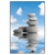 Led Wandbild Zen Spa Steine Hochformat Produktvorschau Frontal