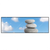 Led Wandbild Zen Spa Steine Panorama Produktvorschau Frontal