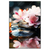 Led Wandbild Zen Steine Mit Blumen Hochformat Produktvorschau Frontal