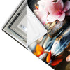 Led Wandbild Zen Steine Mit Blumen Quadrat Materialvorschau