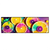 Led Wandbild Zitronen Neon Farbe Panorama Produktvorschau Frontal