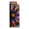 Textil Ersatzdruck Abstrakte Blume In Orange Lila Schmal Produktvorschau Frontal