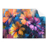 Textil Ersatzdruck Abstrakte Blumenpracht Querformat Produktvorschau Frontal