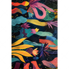 Textil Ersatzdruck Abstrakte Natur Hochformat Motivvorschau
