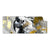 Textil Ersatzdruck Abstrakter Papagei Mit Gold Panorama Produktvorschau Frontal