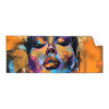 Textil Ersatzdruck Abstraktes Frauenportraet Dilara Panorama Produktvorschau Frontal