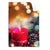 Textil Ersatzdruck Adventskerze Mit Weihnachtsschmuck Hochformat Produktvorschau Frontal
