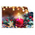 Textil Ersatzdruck Adventskerze Mit Weihnachtsschmuck Querformat Produktvorschau Frontal