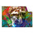 Textil Ersatzdruck Affe Pop Art No 2 Querformat Produktvorschau Frontal