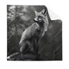 Textil Ersatzdruck Anmutiger Fuchs Quadrat Produktvorschau Frontal
