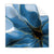 Textil Ersatzdruck Aquarell Blume Quadrat Produktvorschau Frontal