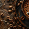 Textil Ersatzdruck Aromatischer Kaffeetraum Schmal Zoom