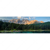Textil Ersatzdruck Bergsee Im Wald Panorama Motivvorschau