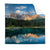Textil Ersatzdruck Bergsee Im Wald Quadrat Produktvorschau Frontal