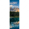 Textil Ersatzdruck Bergsee Im Wald Schmal Motivvorschau