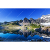 Textil Ersatzdruck Bergsee In Amerika Querformat Motivvorschau