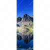 Textil Ersatzdruck Bergsee In Amerika Schmal Motivvorschau