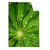 Textil Ersatzdruck Blatt Mit Wassertropfen Hochformat Produktvorschau Frontal