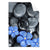 Textil Ersatzdruck Blaue Blume Graue Steine Hochformat Produktvorschau Frontal