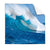 Textil Ersatzdruck Blaue Welle Im Meer Quadrat Produktvorschau Frontal