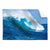 Textil Ersatzdruck Blaue Welle Im Meer Querformat Produktvorschau Frontal