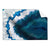Textil Ersatzdruck Blauer Achat Querformat Produktvorschau Frontal