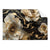 Textil Ersatzdruck Blueten Gold Weiss Schwarz Querformat Produktvorschau Frontal