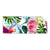 Textil Ersatzdruck Blumen Papageien Aquarell Panorama Produktvorschau Frontal