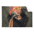Textil Ersatzdruck Blumenportrait Einer Frau Querformat Produktvorschau Frontal