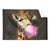 Textil Ersatzdruck Bubble Gum Giraffe Querformat Produktvorschau Frontal