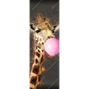 Textil Ersatzdruck Bubble Gum Giraffe Schmal Motivvorschau
