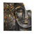Textil Ersatzdruck Buddha Bambus Schwarz Quadrat Produktvorschau Frontal