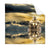 Textil Ersatzdruck Buddha Bei Sonnenaufgang Quadrat Produktvorschau Frontal