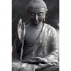Textil Ersatzdruck Buddha Erleuchtung Im Dunkeln Hochformat Motivvorschau