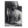 Textil Ersatzdruck Buddha Erleuchtung Im Dunkeln Hochformat Produktvorschau Frontal