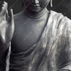 Textil Ersatzdruck Buddha Erleuchtung Im Dunkeln Hochformat Zoom