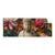 Textil Ersatzdruck Buddha In Farbenfrohen Blumen Panorama Produktvorschau Frontal