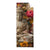Textil Ersatzdruck Buddha In Farbenfrohen Blumen Schmal Produktvorschau Frontal